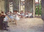 Edgar Degas, Ballet Rehearsal